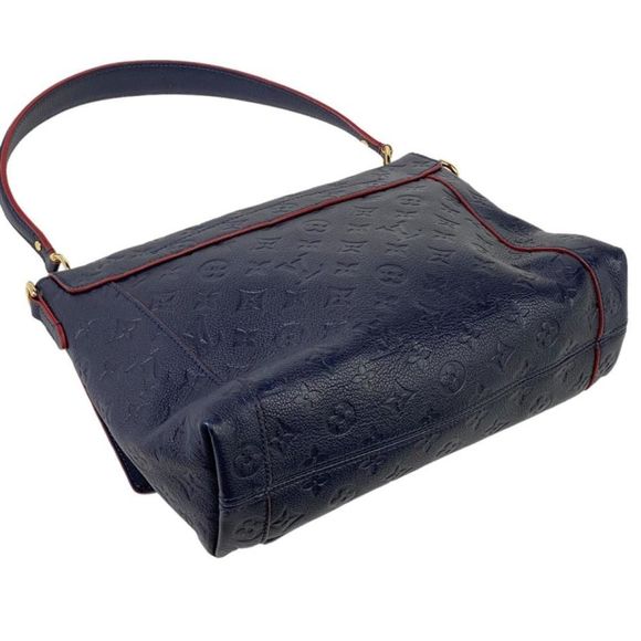 Louis Vuitton Blanche Implant Marine Rouge Navy Shoulder Bag - Picture 2 of 8